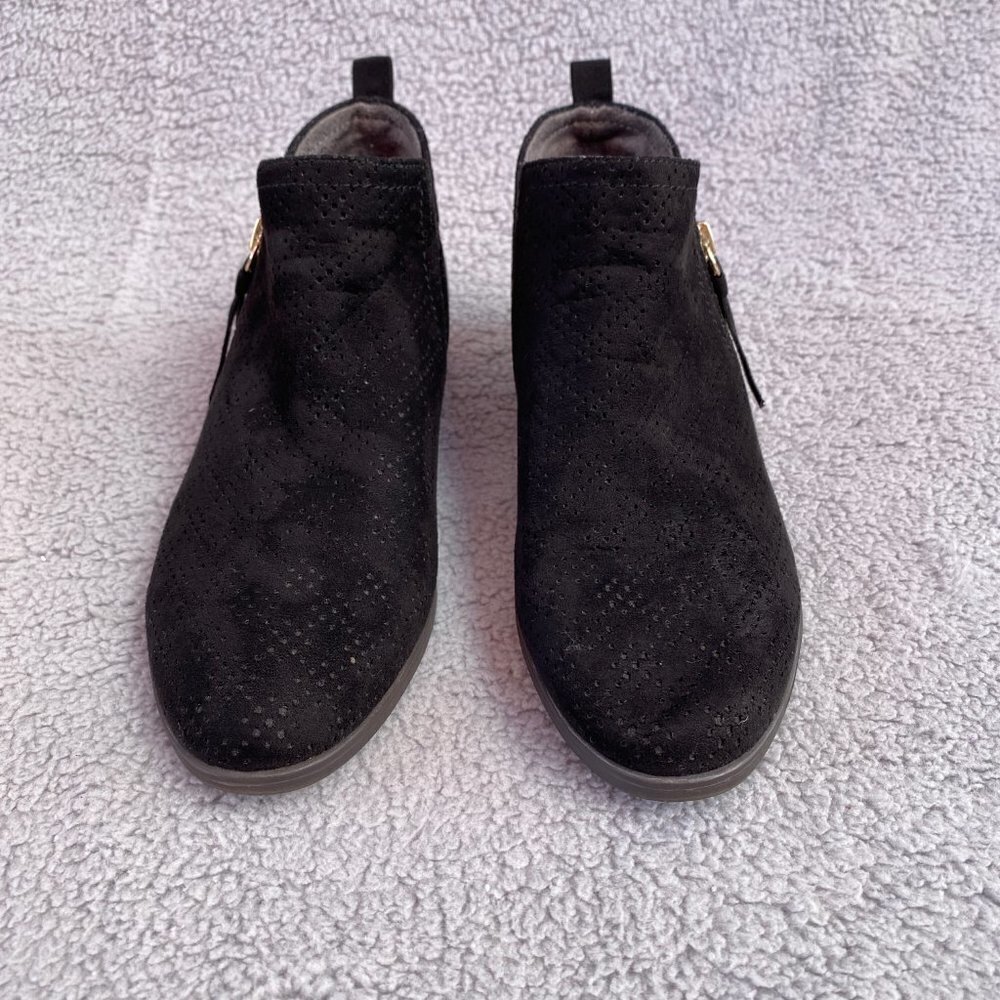 Dr Scholls Be Energized Rate Zip Bootie Black Sz 6.5 M - Picture 3 of 13